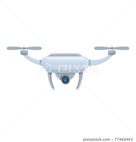 Drone technology icon, cartoon style Drone technology icon, cartoon style 77468463