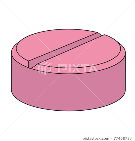 medical pills .vector medical tablet illustration. eps 10 77468753