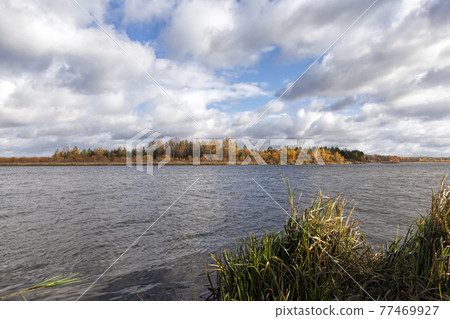 neman river bank neman river bank 77469927