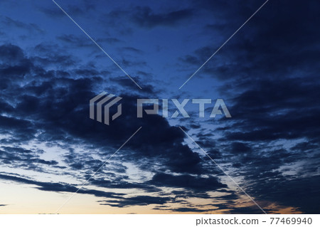 beautiful sky with clouds 77469940