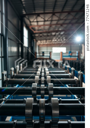 equipment and modern production line of rolling metal roofing profile sheets 77471246