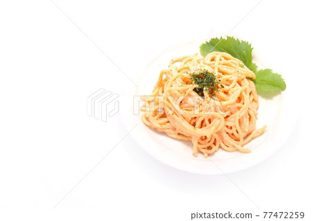 Sara Spa Spaghetti Salad Pasta Bright Background Sara Spa Spaghetti Salad Pasta Bright Background 77472259