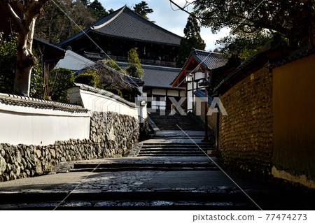 奈良縣二月堂後門,大佛殿左側道路 奈良縣二月堂後門,大佛殿左側道路 77474273