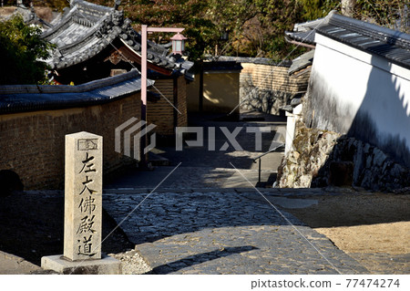 奈良縣二月堂後門,大佛殿左側道路 奈良縣二月堂後門,大佛殿左側道路 77474274