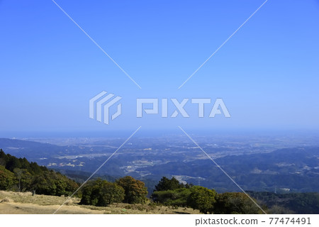 View from Aoyama Highlands, Iga City, Mie Prefecture View from Aoyama Highlands, Iga City, Mie Prefecture 77474491