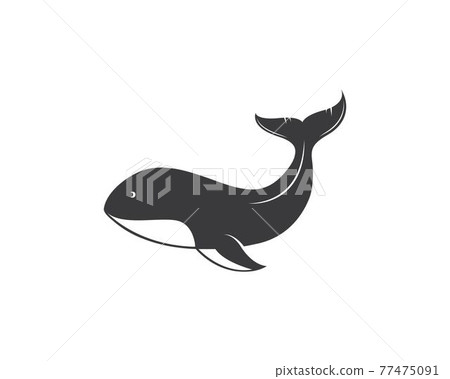 whale tail icon vector illustration design whale tail icon vector illustration design 77475091