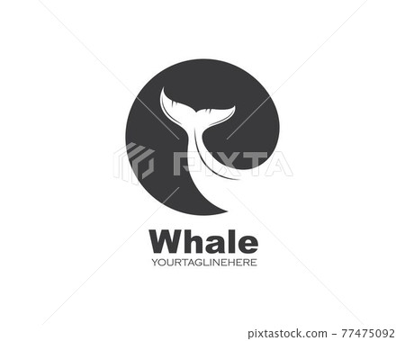whale tail icon vector illustration design whale tail icon vector illustration design 77475092