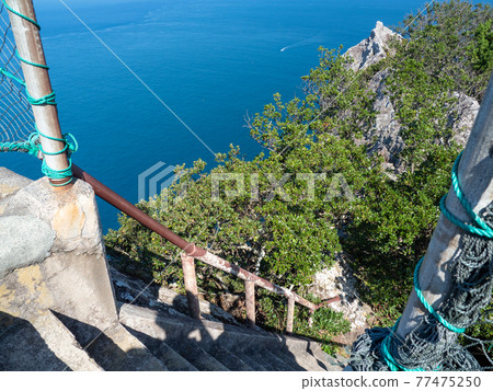 Scenery from the summit of Mt. Eboshi in Nishiizu Matsuzaki Town 77475250