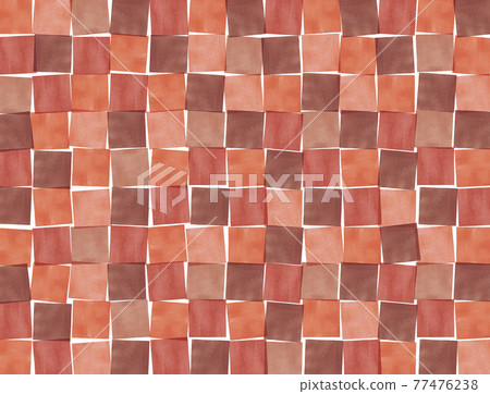 Brick-like watercolor tile background 77476238