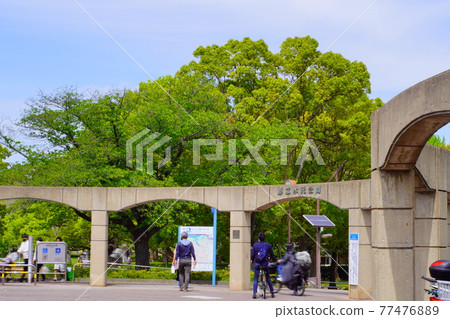 Mizumoto Park, the largest in the Kanto region 77476889