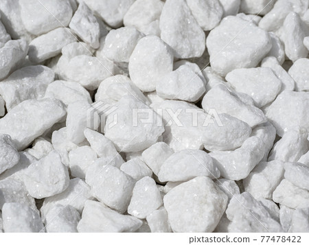 白色碎石/背景材料 77478422