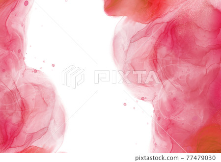 酒精墨水藝術背景紋理框架 酒精墨水藝術背景紋理框架 77479030