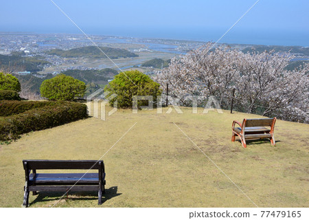 三重縣伊勢市伊勢志摩天際線的景色 77479165