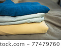 Bed sheets that have been washed 77479760