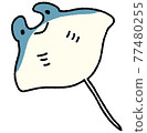 Manta ray (Itomakiei) 77480255