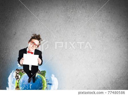 Comic businessman on Earth top 77480586