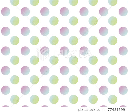 Watercolor style dots Watercolor style dots 77481599