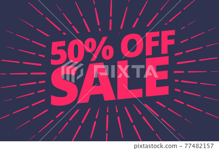 vector sale banner design template vector sale banner design template 77482157