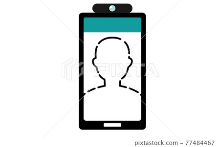 Non-contact body temperature measurement using a smartphone 77484467