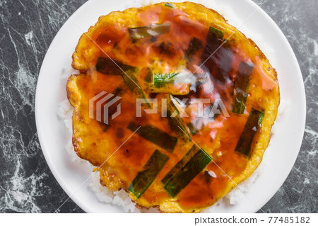 蒜香韭菜飯 蒜香韭菜飯 77485182