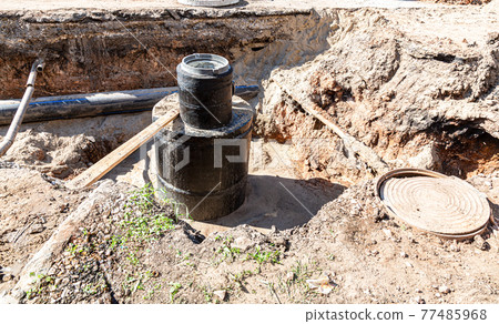 Repair and replacement of underground communications on the city street Repair and replacement of underground communications on the city street 77485968