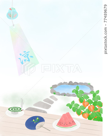 Summer image. Summer image. 77489679