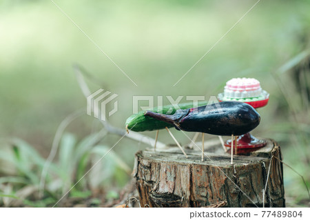 Bon festive decoration 77489804