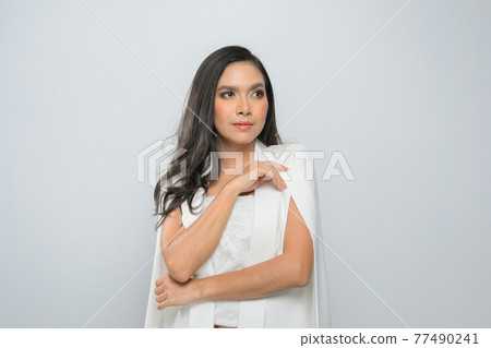 Beautiful Spa model Girl with Perfect Fresh Clean Skin. Beautiful Spa model Girl with Perfect Fresh Clean Skin. 77490241