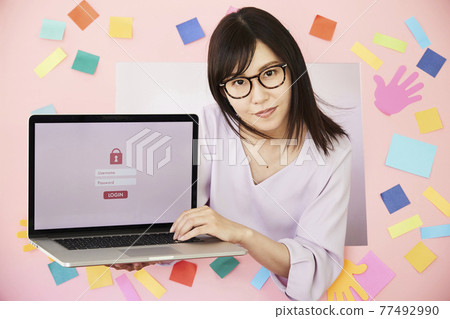 female, lady, woman 77492990