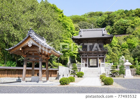 岡山縣三崎町內宗宗的源氏寺:Chozuya和Sanmon 岡山縣三崎町內宗宗的源氏寺:Chozuya和Sanmon 77493532