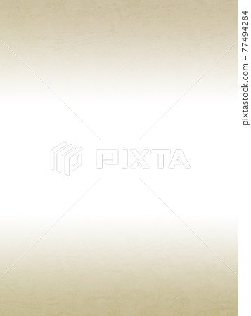 帶有木紋圖案的日本紙/淺赭石色漸變日本紙從中心到頂部和底部變暗 背景材料 垂直 其他顏色可供選擇 77494284