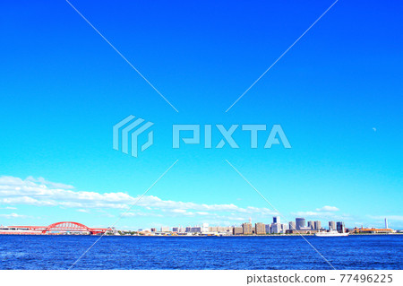 神戶市景、港島景 77496225