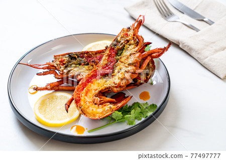 grilled lobster steak grilled lobster steak 77497777