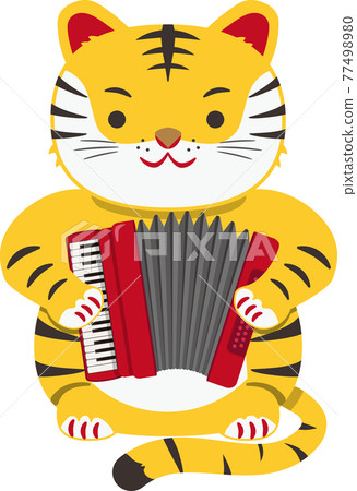 拉手風琴的老虎 拉手風琴的老虎 77498980