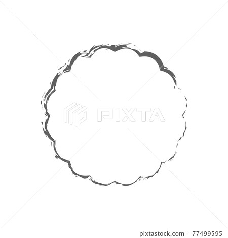 Balloon illustrations, icons (hand-drawn, overlaid style) 77499595