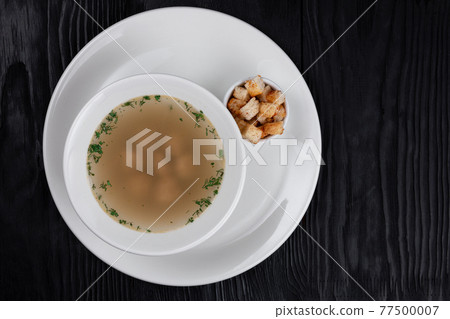Chicken soup chicken meatballs 77500007