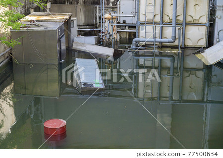 工廠因水災被淹 工廠因水災被淹 77500634