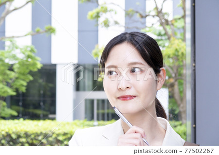 Business scene female Business scene female 77502267