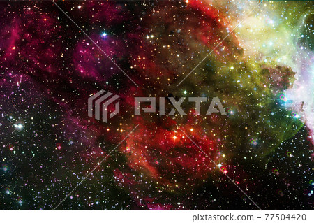 Outer space. Elements of this image furnished by NASA Outer space. Elements of this image furnished by NASA 77504420