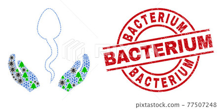 Bacterium Textured Stamp and Sperm Care Hands Collage of Covid-19 Winter Items Bacterium Textured Stamp and Sperm Care Hands Collage of Covid-19 Winter Items 77507248