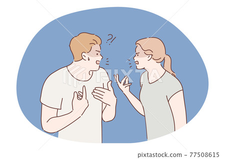 Family, quarrel, divorce concept Family, quarrel, divorce concept 77508615