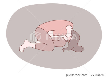 Despair, frustration, depression concept Despair, frustration, depression concept 77508789