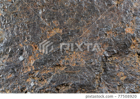 Solid Iron Ore Textured Face Surface Solid Iron Ore Textured Face Surface 77508920