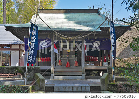 [Shirakawa Yoshimi Shrine] Shirakawa, Minamiaso Village, Aso District, Kumamoto Prefecture 77509016