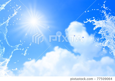 A fun summer day image to spend with a smile 77509064