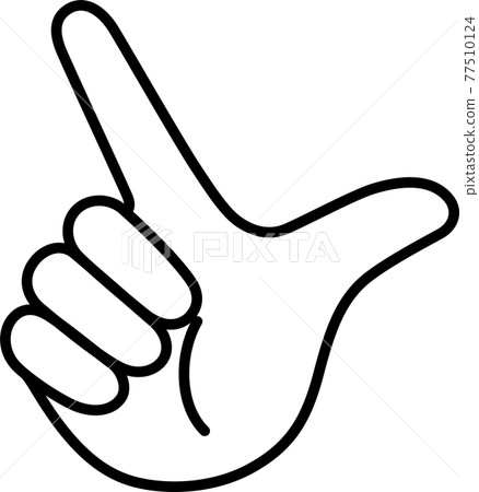 Hand sign: Chinese style number expression method 8 77510124