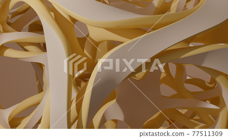 3D illustration of a complex geometric structure - Stock Illustration ...