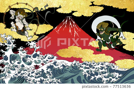 波浪與細風，清早與富錦雷神龍版 77513636