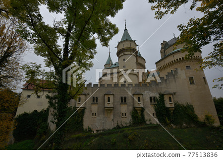 A forest of large trees, the dreamy and romantic Hamanikiri Castle Fortress. A forest of large trees, the dreamy and romantic Hamanikiri Castle Fortress. 77513836
