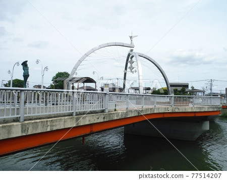 Photo of the park above the Furutone River (Furutone Park Bridge) 77514207